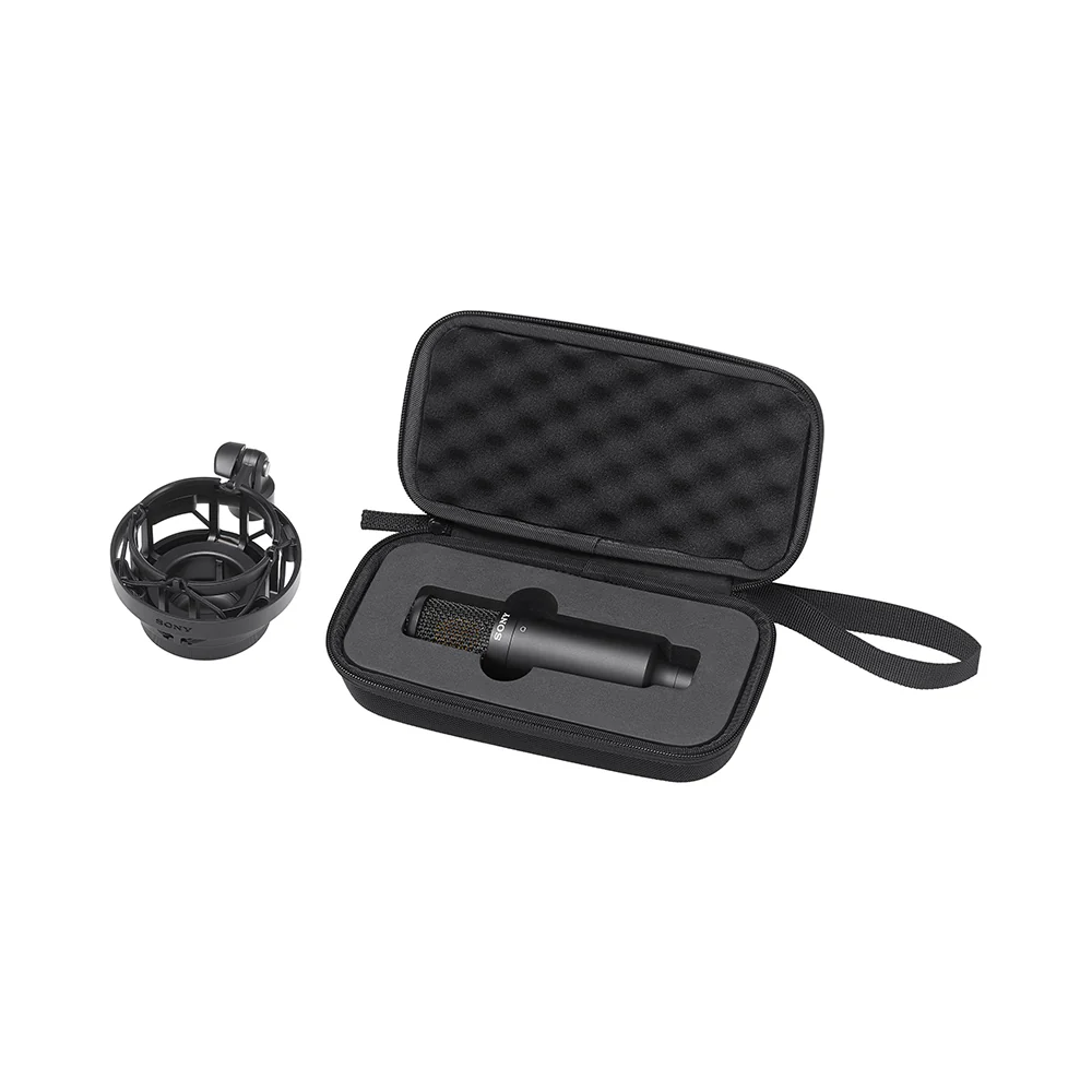 Sony C80, Condenser microphone for home studio recording, Large capsule captures superior sound presence, Dual diaphragms reduce the proximity effect - Image 5