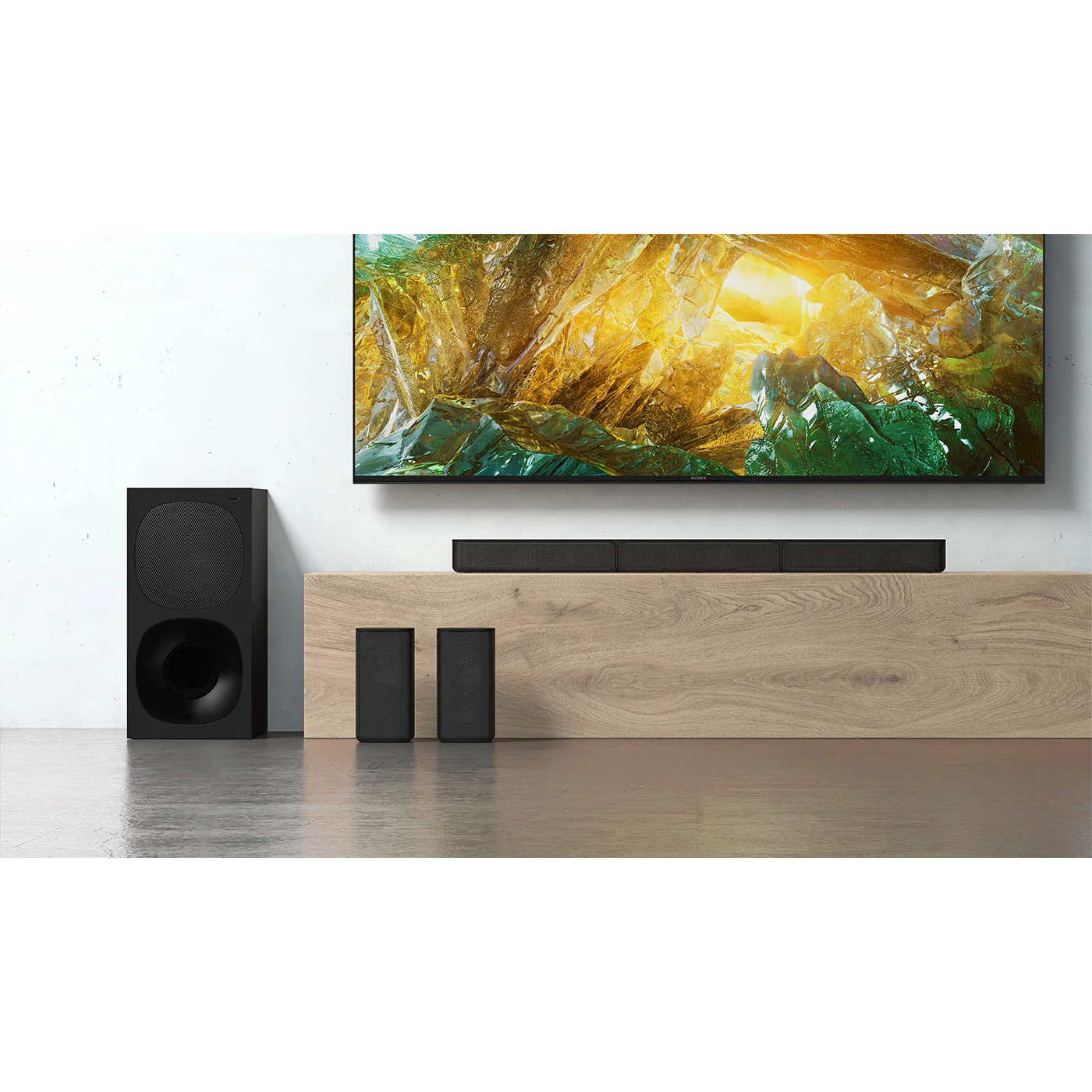 Sony HT-S20R Real 5.1ch Dolby Digital Soundbar for TV with subwoofer and Compact Rear Speakers, 5.1ch Home Theatre System (400W,Bluetooth & USB Connectivity, HDMI & Optical connectivity) - Image 5