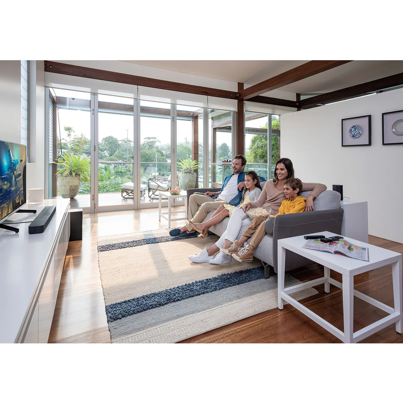 Sony HT-S20R Real 5.1ch Dolby Digital Soundbar for TV with subwoofer and Compact Rear Speakers, 5.1ch Home Theatre System (400W,Bluetooth & USB Connectivity, HDMI & Optical connectivity) - Image 6