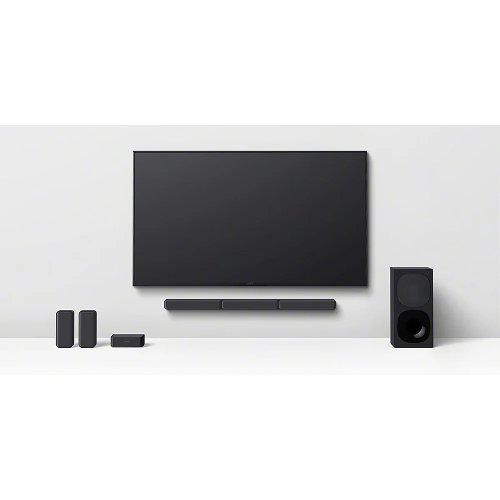 Sony HT-S40R Real 5.1ch Dolby Audio Soundbar for TV with Subwoofer & Wireless Rear Speakers, 5.1ch Home Theatre System (600W, Bluetooth & USB Connectivity, HDMI & Optical Connectivity, Sound Mode) - Image 3