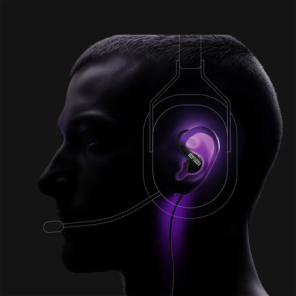 Sony INZONE E9 Wired in-Ear Monitor for Gaming, Tuned for FPS Games, Sound Isolating Earbuds, Comfortable Fit, Low Profile Design, 360 Spatial Sound, Case Included, Developed with Fnatic, White - Image 20