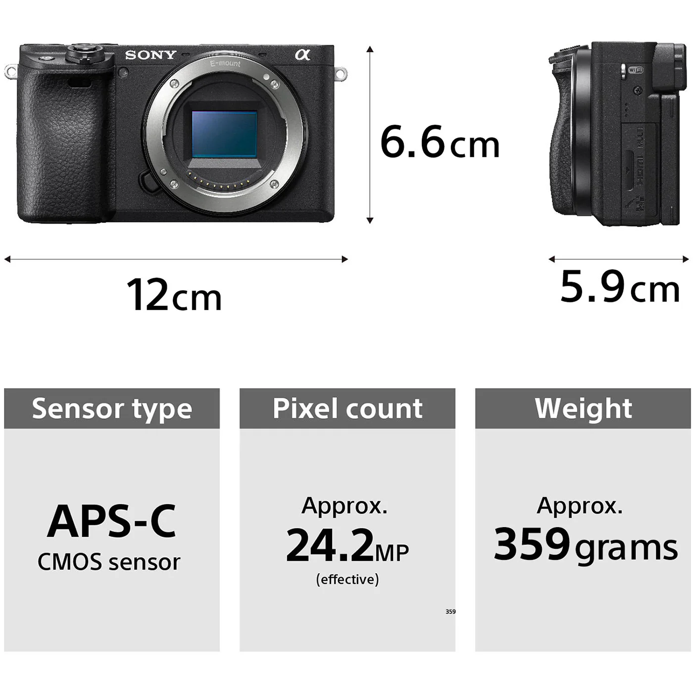 Sony Alpha 6400 E-mount Camera with APS-C Sensor (ILCE-6400M) | 24.2 MP Mirrorless Camera, 11 FPS, 4K/30p with a 18-135mm Power Zoom lens. - Image 3