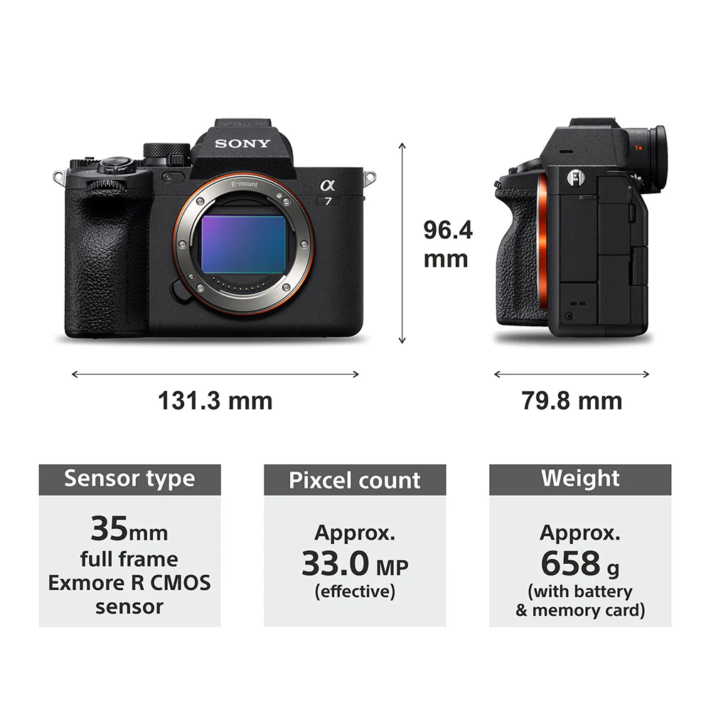 Sony Alpha 7IV Full-Frame Hybrid Camera (ILCE-7M4K) | 33 MP  Mirrorless Camera, 10 FPS, 4K/60p, with 28 -70 mm Zoom Lens - Image 4