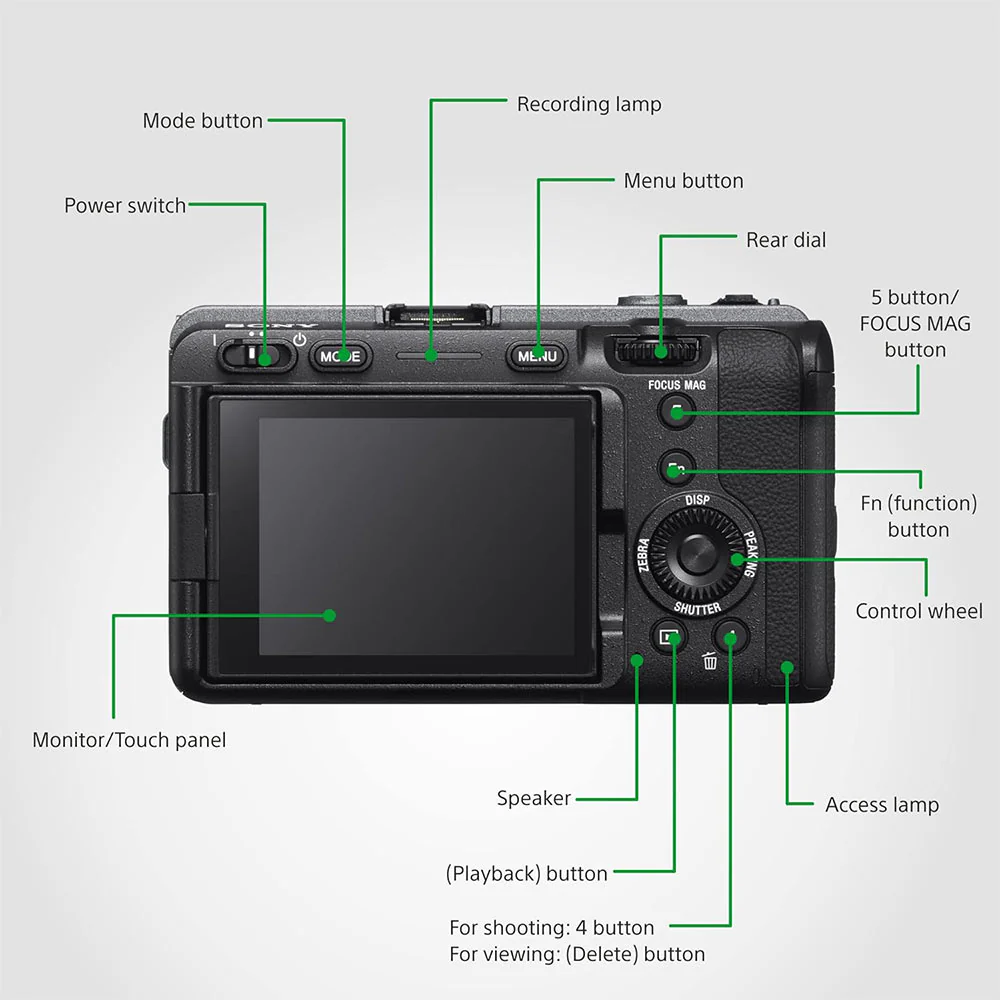 Sony FX3A Cinema Line Full-Frame Camera | 4K 120P | Compact & Lightweight | Made for Filmmakers | Cinematic Shots - (Grey) - Image 11