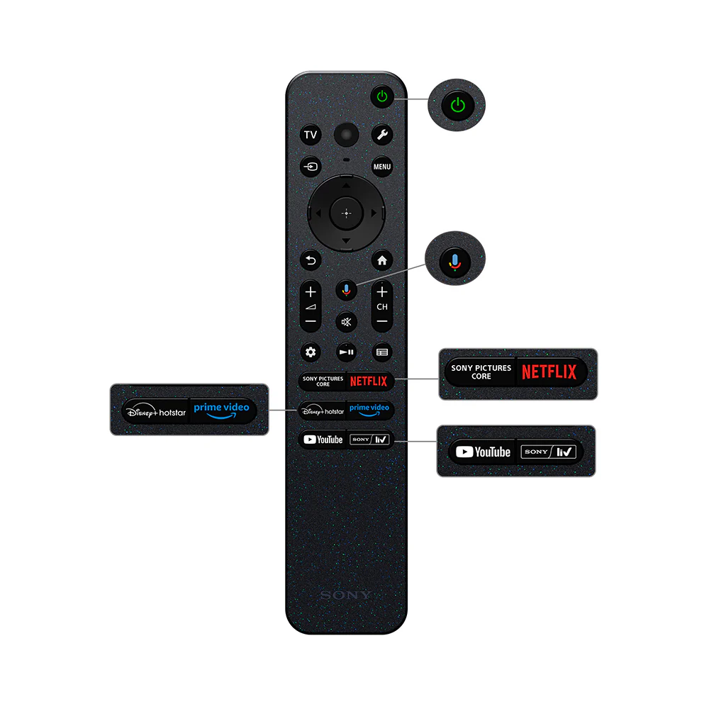 Sony 139 cm (55) BRAVIA 3 4K Ultra HD Smart LED Google TV K-55S30 (Black) - Image 7