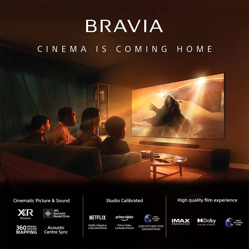 Sony 164 cm (65) BRAVIA 5 4K Ultra HD AI Technology Smart Mini LED Google TV K-65XR55A (Black) - Image 8