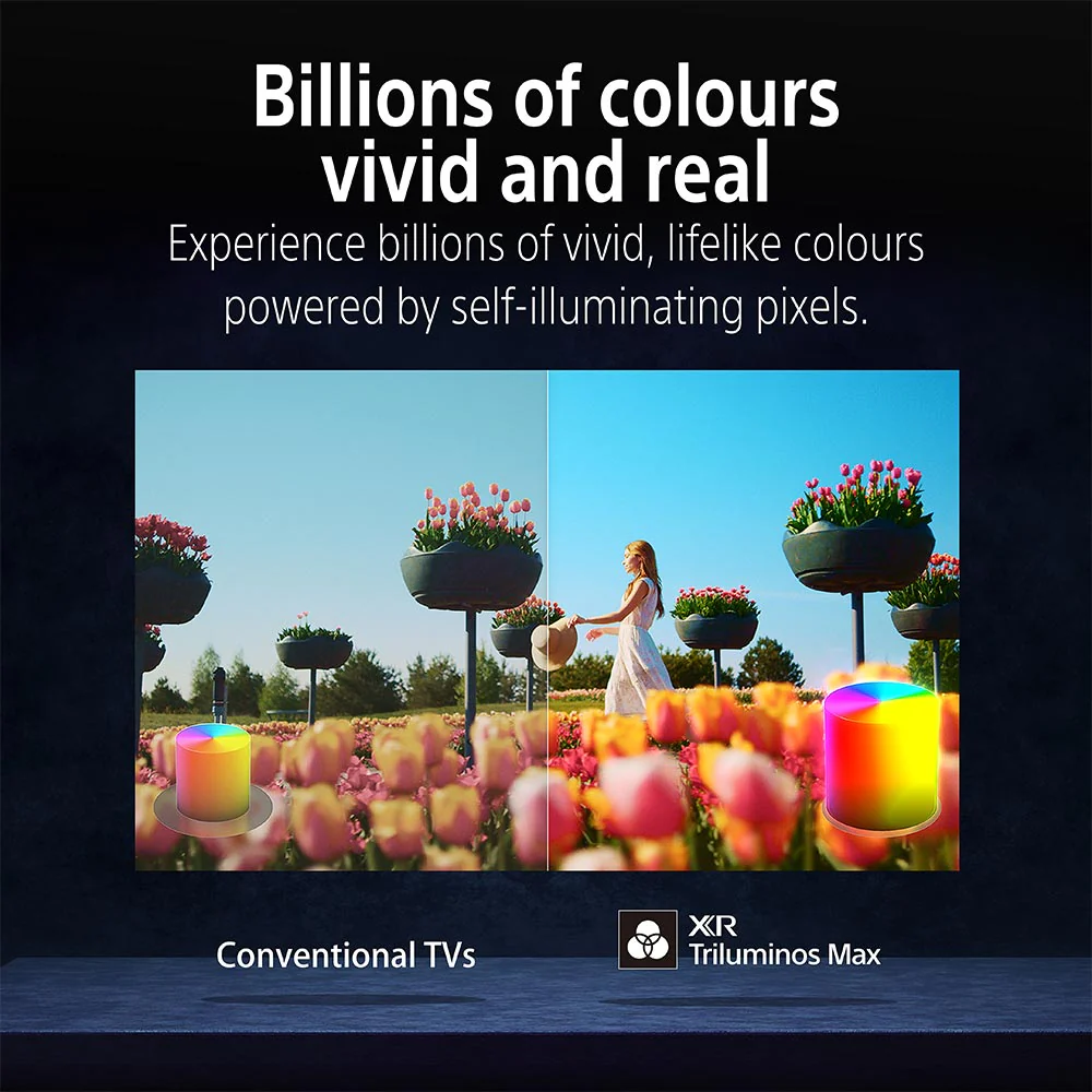 Sony 164 cm (65) BRAVIA 8 II 4K Ultra HD AI Technology Smart OLED Google TV K-65XR80M2 (Black) - Image 10