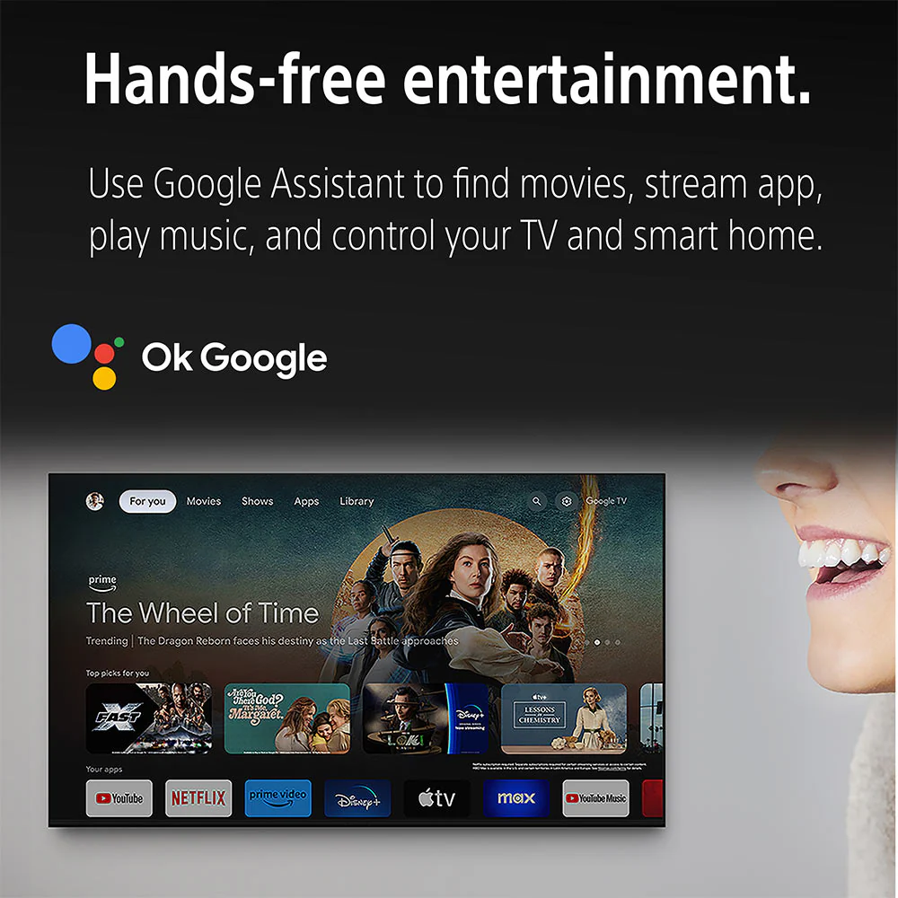Sony 215 cm (85) BRAVIA 9 4K Ultra HD Smart Mini LED Google TV K-85XR90 (Black) - Image 21