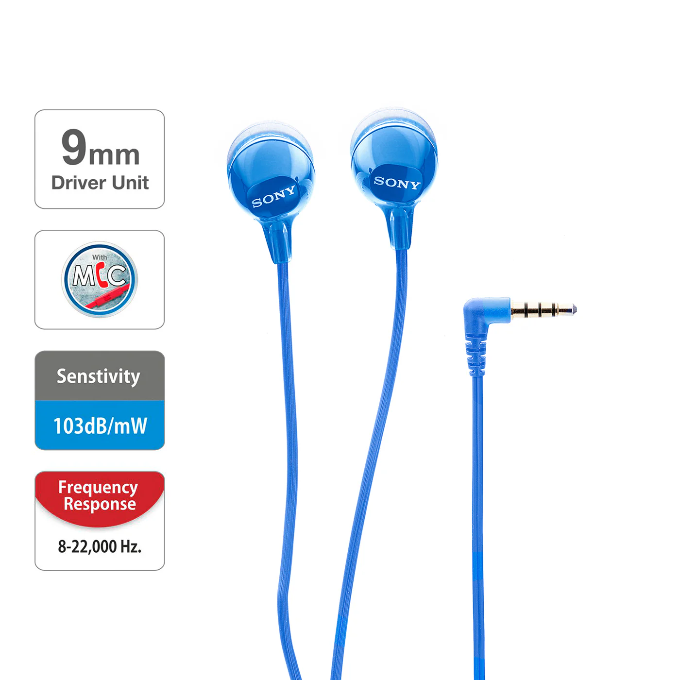 Sony MDR-EX15AP In-Ear Stereo Headphones with Mic - Image 10