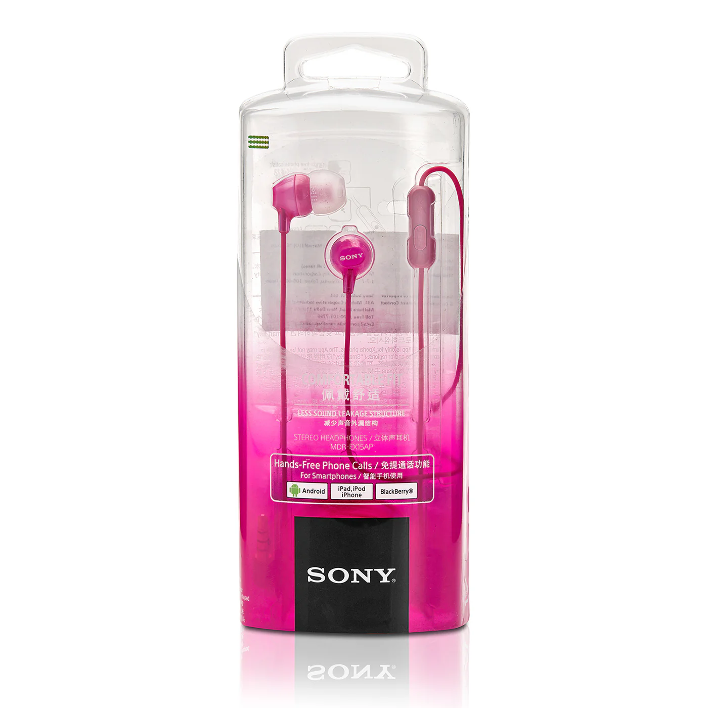 Sony MDR-EX15AP In-Ear Stereo Headphones with Mic - Image 21