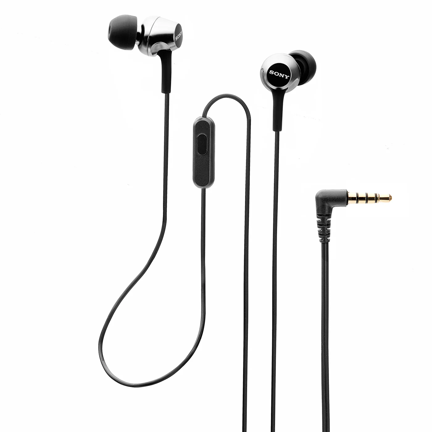 Sony MDR-EX255AP Wired in-Ear Headphones with Tangle Free Cable, Headset with Mic for Phone Calls - Image 4