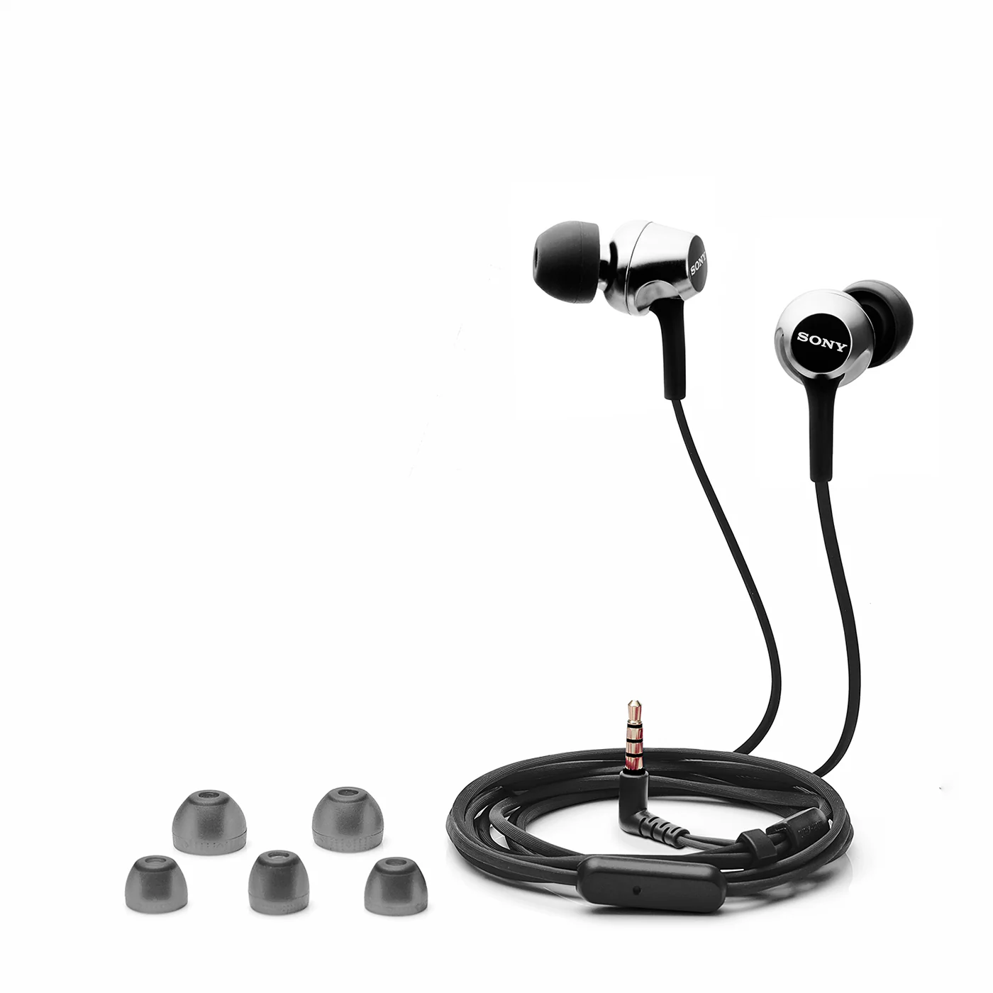 Sony MDR-EX255AP Wired in-Ear Headphones with Tangle Free Cable, Headset with Mic for Phone Calls - Image 5