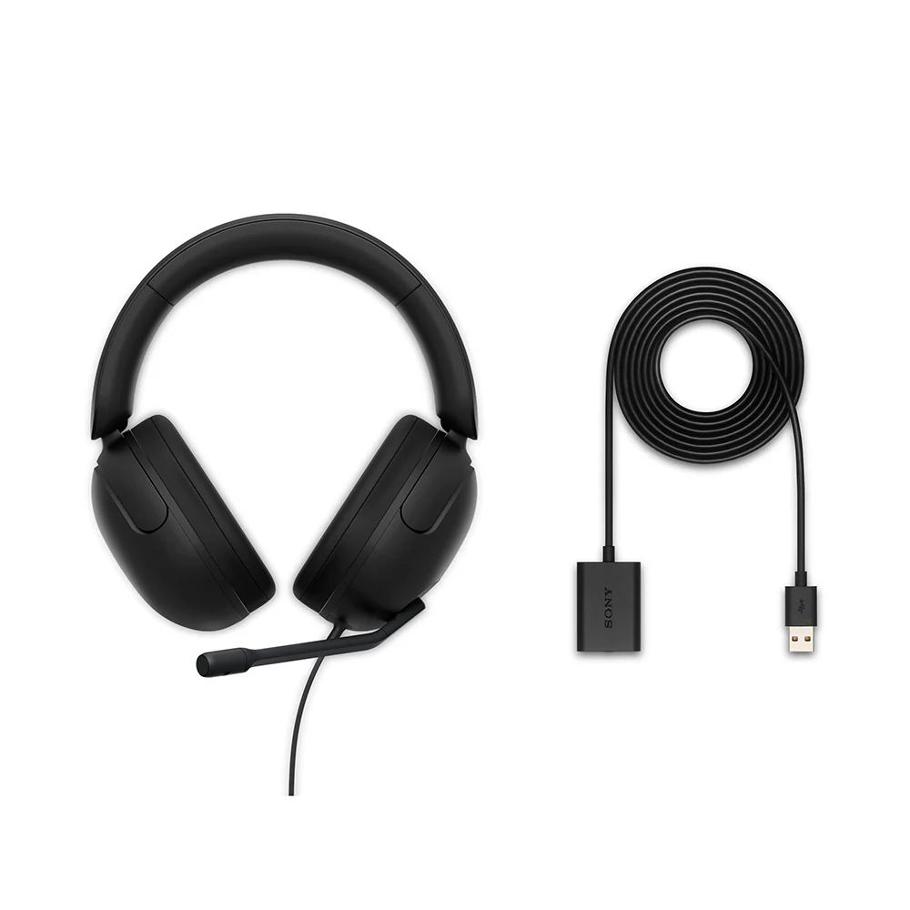 Sony INZONE H3, MDR-G300 Wired Gaming Headset, Over-Ear Headphones with 360 Spatial Sound, USB Wired Over-Ear Professional + USB Connector, flip to Mute mic, App Support & PC Compatible - Image 4