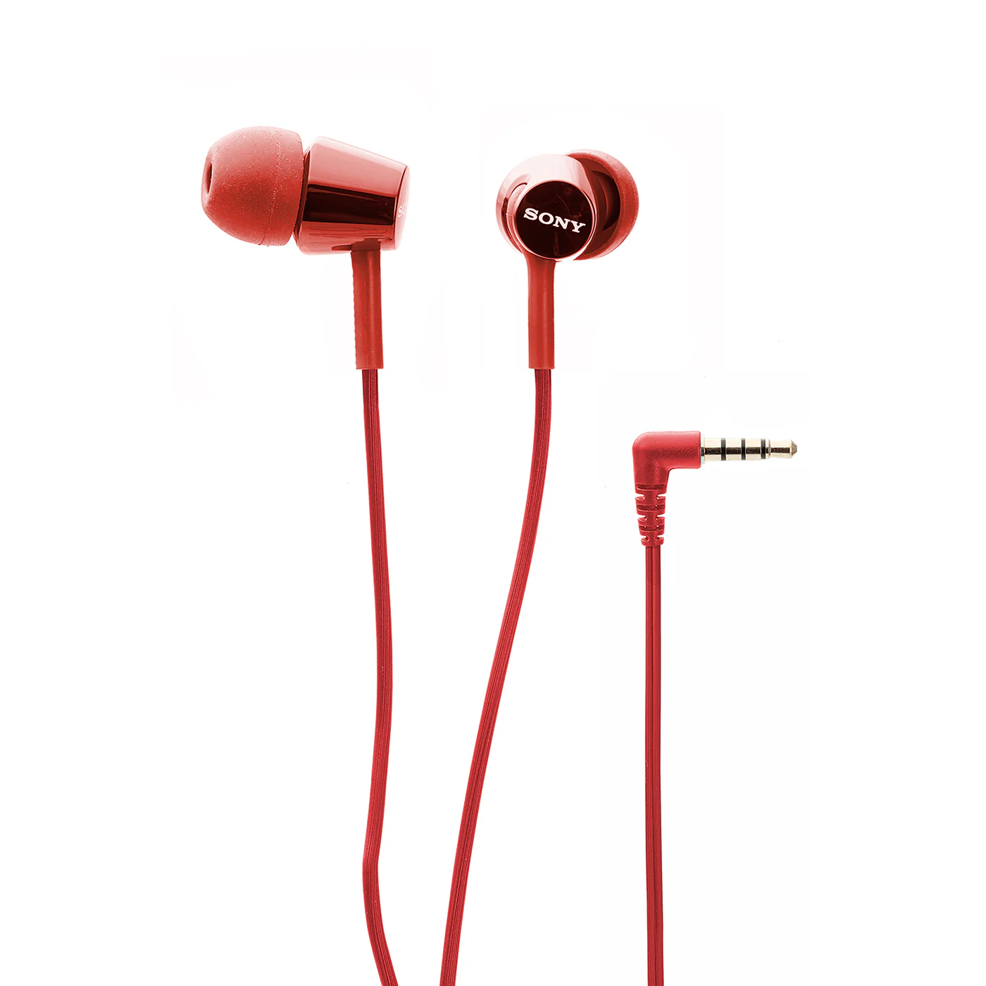 Sony MDR-EX155AP Wired In-Ear Headphones with Tangle Free Cable, Headset with Mic for Phone Calls - Image 5