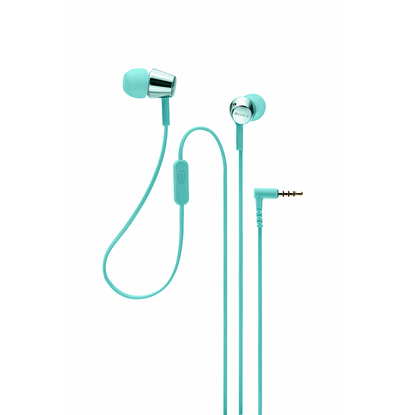 Sony MDR-EX155AP Wired In-Ear Headphones with Tangle Free Cable, Headset with Mic for Phone Calls - Image 6