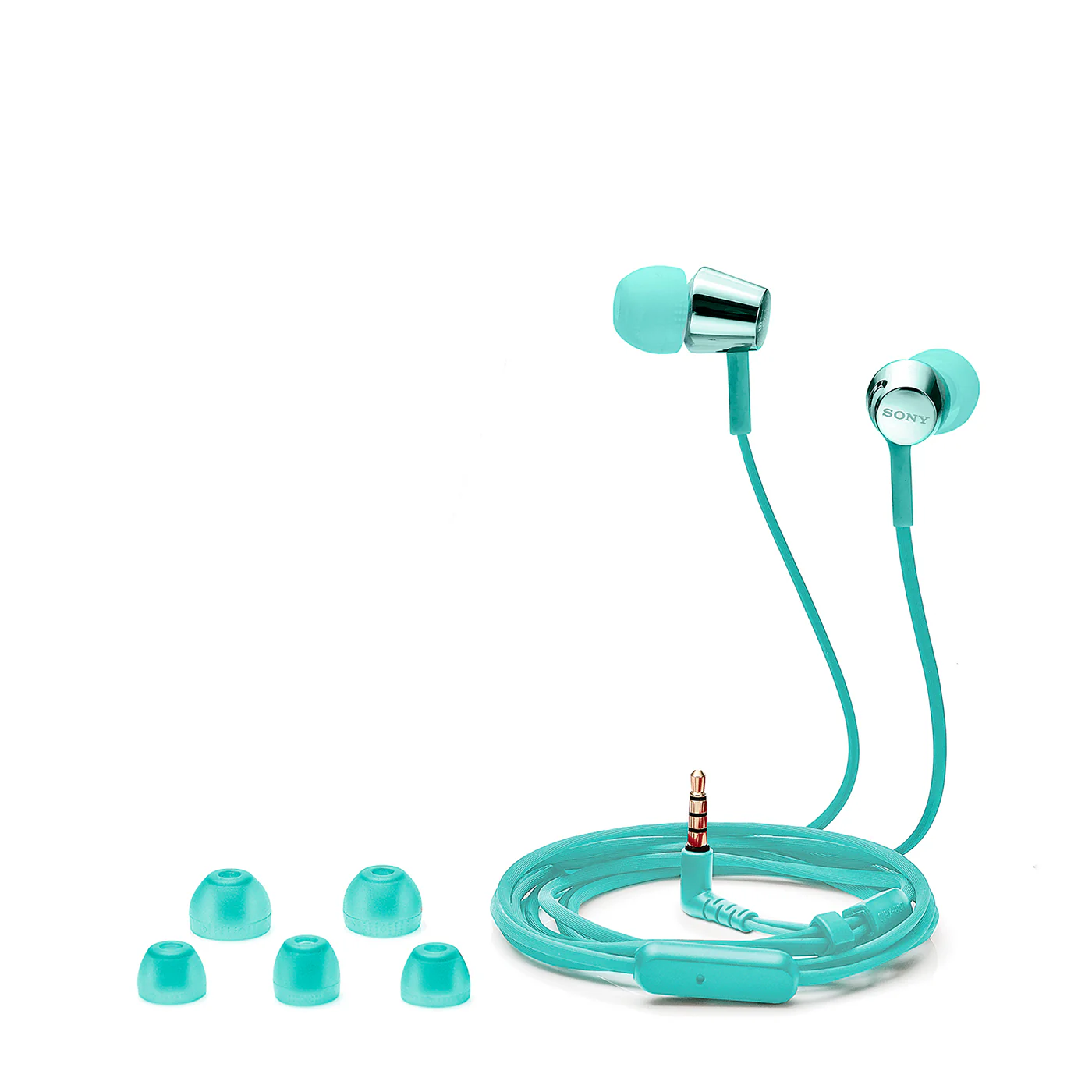 Sony MDR-EX155AP Wired In-Ear Headphones with Tangle Free Cable, Headset with Mic for Phone Calls - Image 9