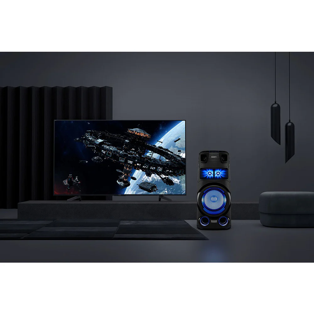 Sony MHC-V73D High Power Audio System with Bluetooth Technology(Karaoke,Gesture Control, Party Light, Taiko) - Image 4
