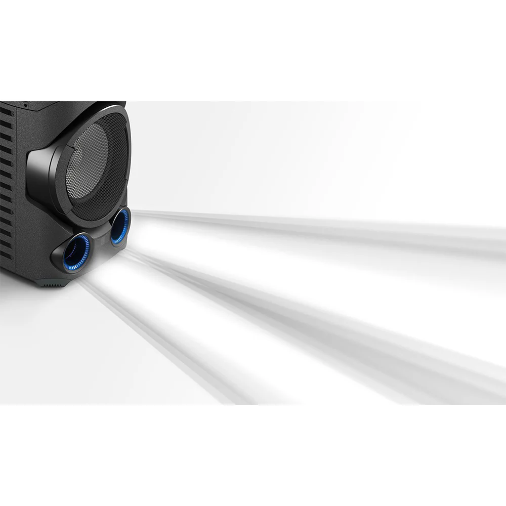 Sony MHC-V73D High Power Audio System with Bluetooth Technology(Karaoke,Gesture Control, Party Light, Taiko) - Image 5