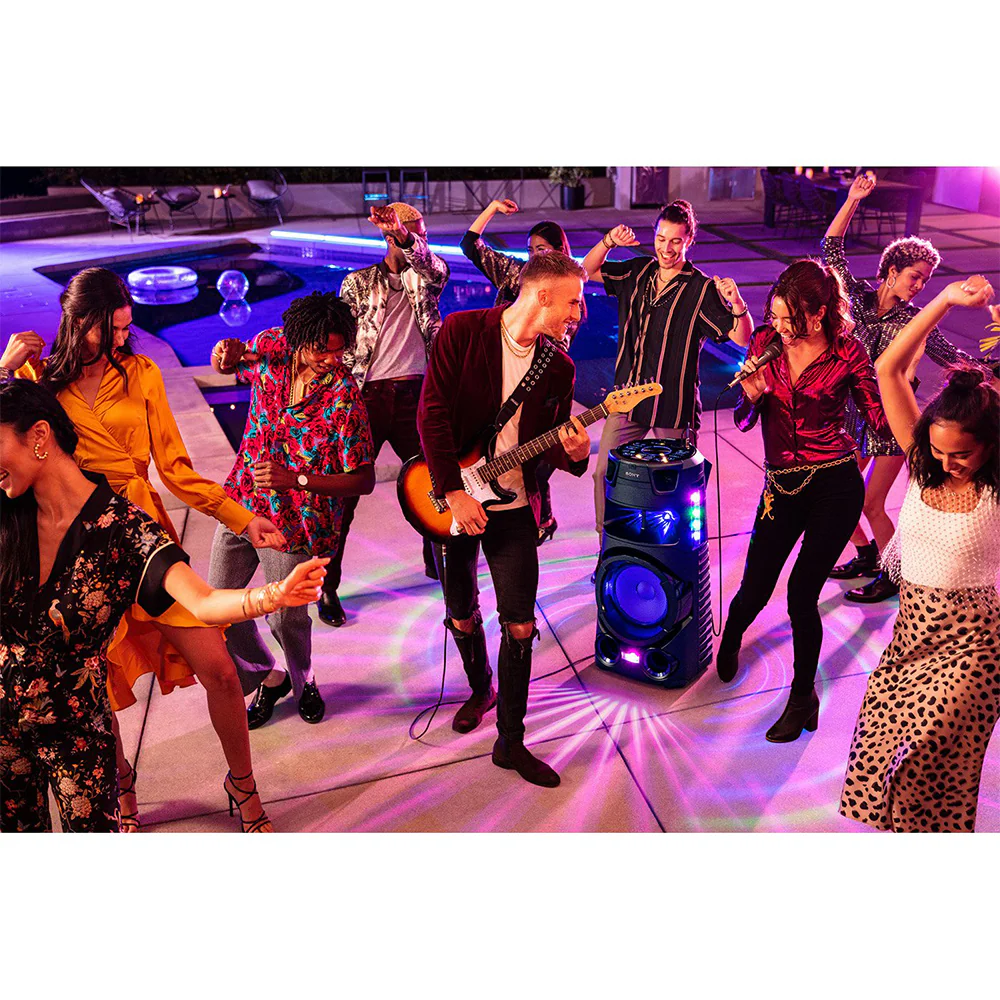 Sony MHC-V73D High Power Audio System with Bluetooth Technology(Karaoke,Gesture Control, Party Light, Taiko) - Image 6