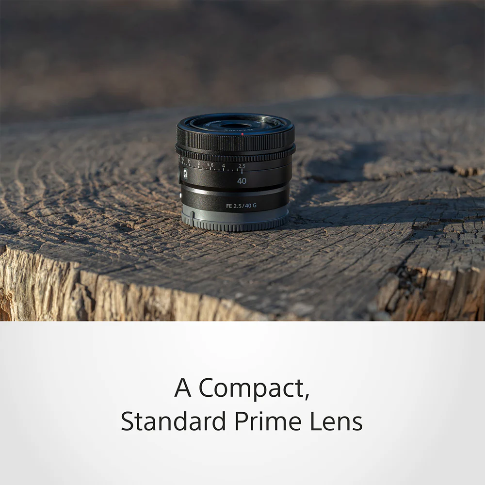 Sony FE 40mm F2.5 G (SEL40F25G) E-Mount Full-Frame, Standard Prime G Lens - Image 6