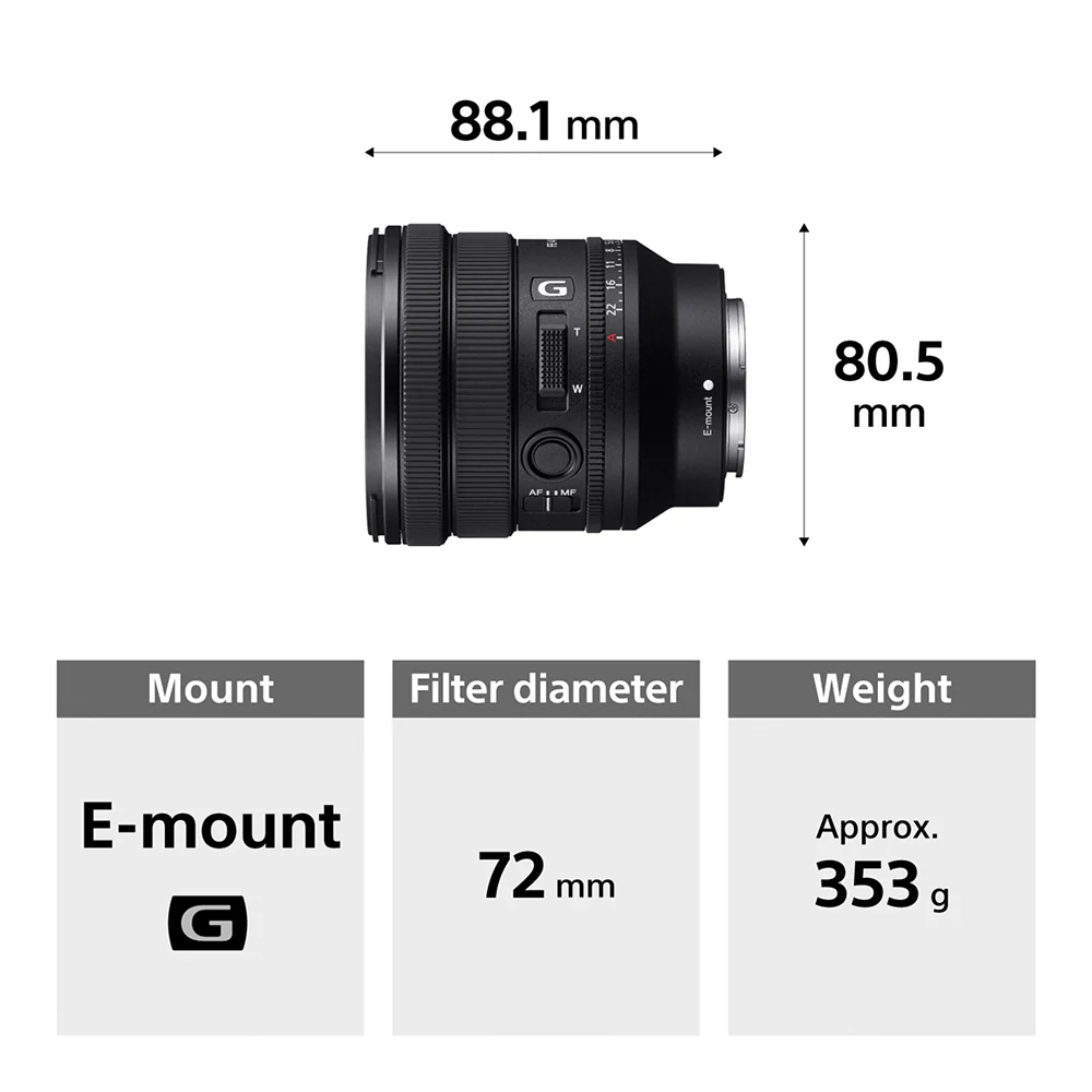 Sony FE PZ 16–35 mm F4 G (SELP1635G) E-Mount Full-Frame, Wide-angle Zoom G Lens - Image 11