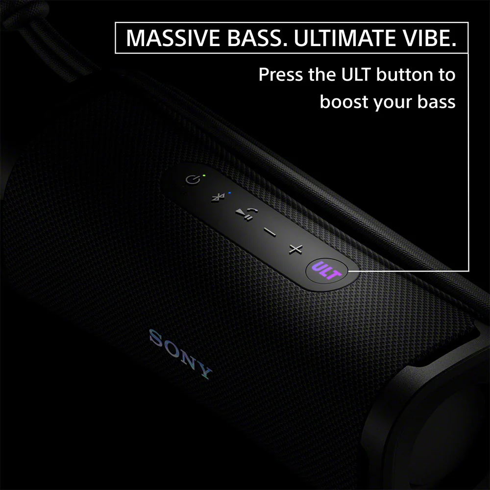 Sony ULT FIELD 1 Wireless Ultra Portable Bluetooth Compact Speaker with 12hrs of Battery Life IP67 Waterproof,Dustproof,Shockproof,Detachable Strap(ULT Button for Massive Bass) - Image 9