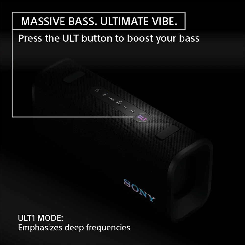 Sony New Launch ULT FIELD 3 Bluetooth Wireless Speaker with Massive Bass|24hrs Playtime|Hands Free Calling(with Mic)|IP67 (Waterproof,Dustproof,Rustproof)|Shoulder Strap|Quick Charge(SRS-ULT30) - Image 18