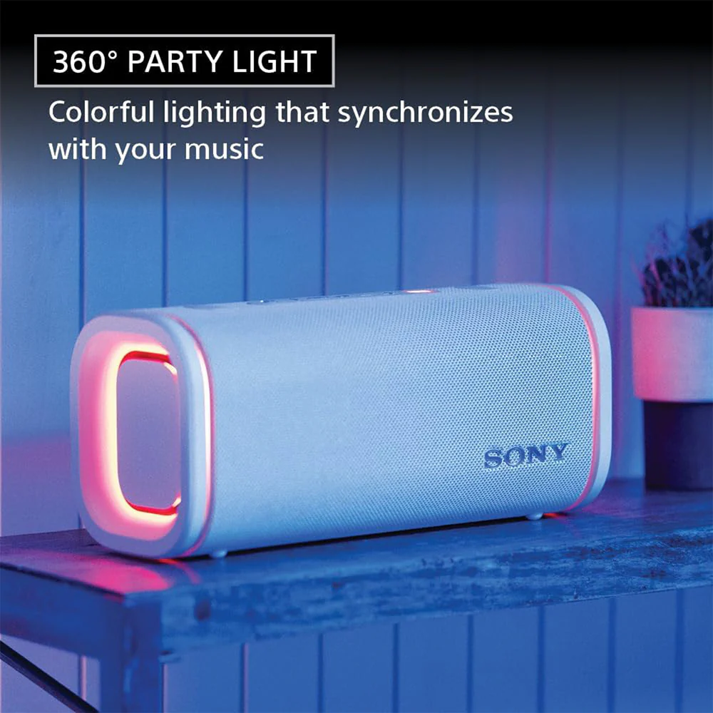 Sony New Launch ULT FIELD 5 Bluetooth Wireless Speaker with Massive Bass|360° Party Light|25hrs Playtime|IP67|Shoulder Strap|Quick Charge|Built in Powerbank|Party Connect(SRS-ULT50) - Image 23