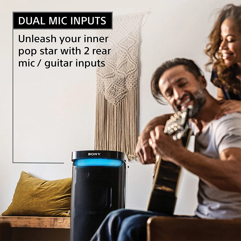 Sony SRS-XP700 Portable Wireless Bluetooth Party Speaker (Karaoke, IPX4 Splashproof with 25 Hour Battery, Ambient Light) - Image 7