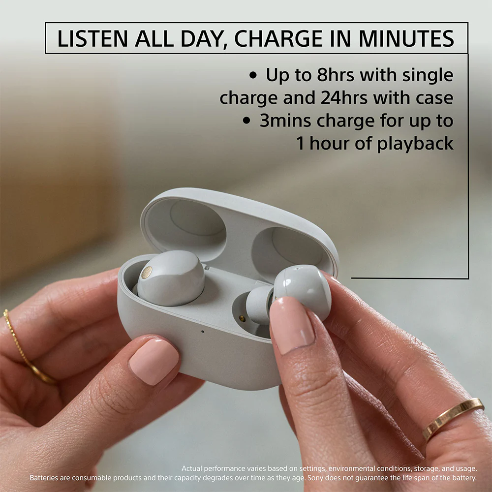 Sony WF-1000XM5 Wireless Noise Cancelling Earbuds, Bluetooth, In-Ear Headphones with Microphone, Up to 36 hours battery life and Quick Charge, IPX4 rating, Works with iOS & Android - Image 28