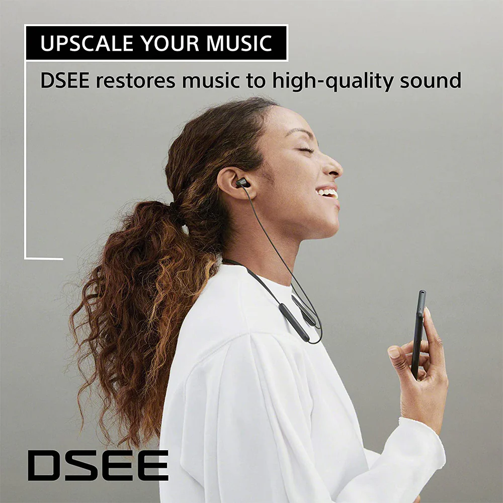 Sony WI-C100 Wireless Headphones with 25 Hrs Battery, Quick Charge, DSEE-Upscale, Splash Proof (IPX4), 360RA, Clear Bass, Fast Pair, in-Ear Bluetooth Headset with mic for Phone Calls & Music - Image 22