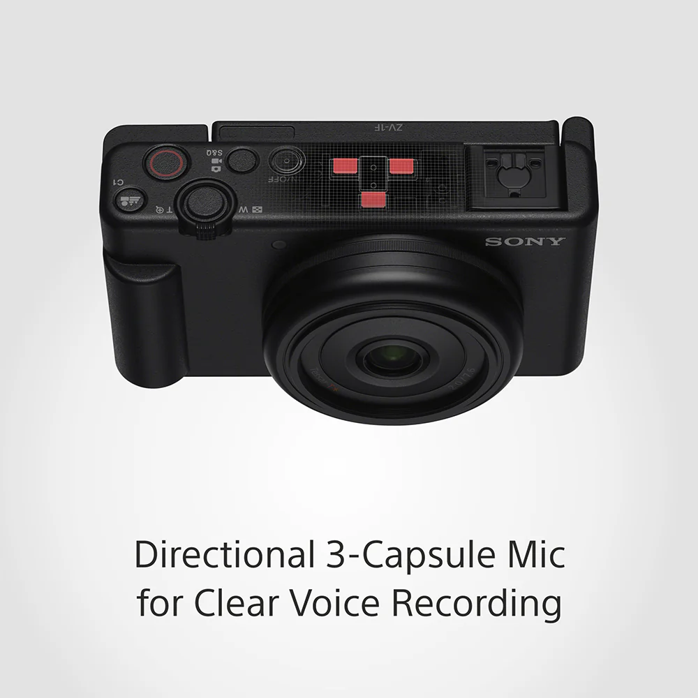 Sony ZV-1F Vlog Camera for Content Creators and Vloggers with Ultra-wide 20mm Prime Lens | Soft Skin Feature | Bokeh | Creative Look | Active Mode Stabilisation - Image 8