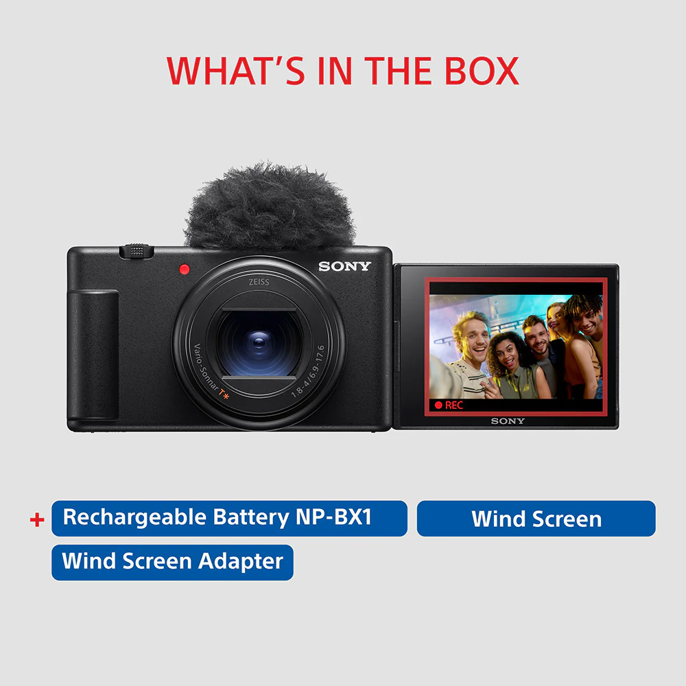 Sony ZV-1 II Vlog Camera for Content Creators & Vloggers with 18-50mm Wide-angle Zoom Lens | Compact Camera with Strong Image Stabilisation | Accurate Autofocus | Cinematic Vlog Setting - Image 14