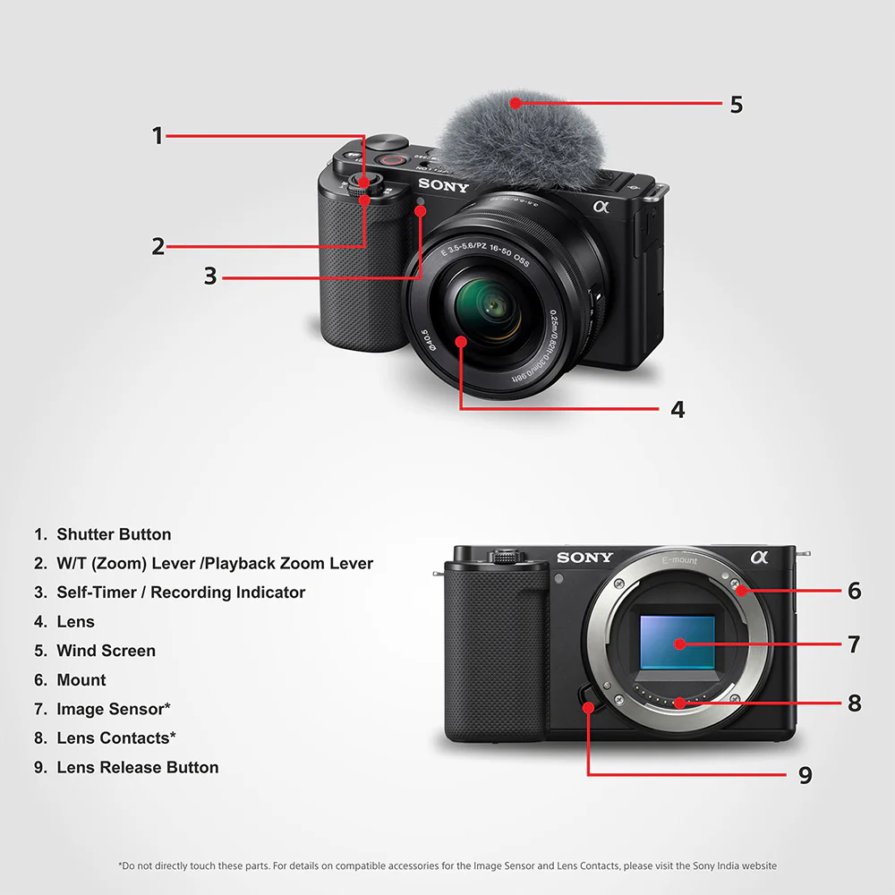 Sony ZV-E10 E-Mount APS-C Camera | 24.2 MP Vlog Mirrorless Camera, 11 FPS, 4K/24p - Image 7
