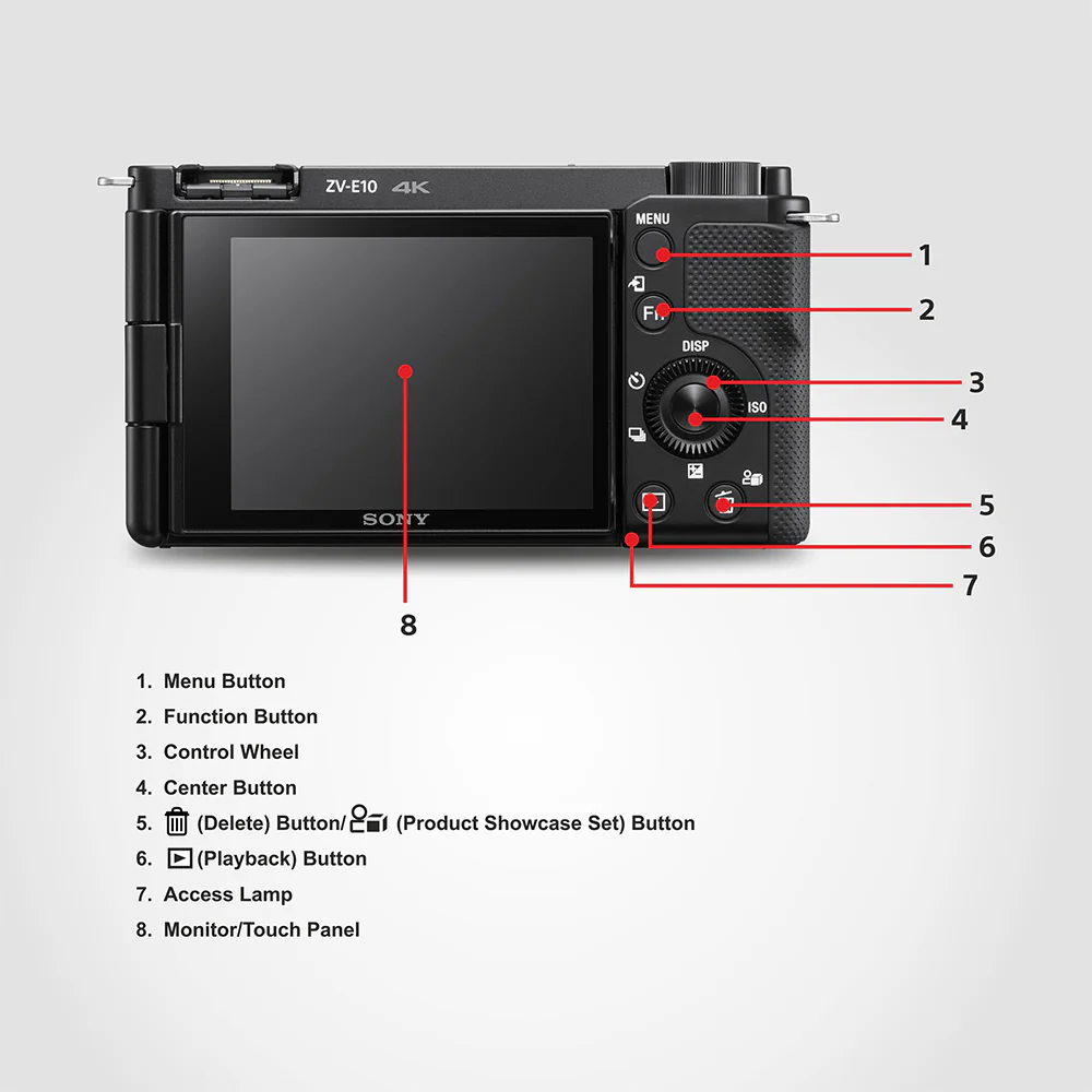 Sony ZV-E10 E-Mount APS-C Camera | 24.2 MP Vlog Mirrorless Camera, 11 FPS, 4K/24p - Image 8